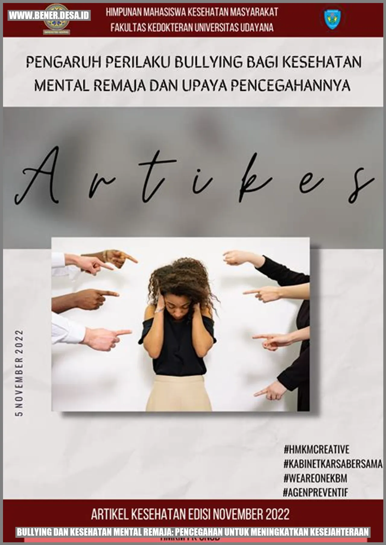 Bullying dan Kesehatan Mental Remaja: Pencegahan untuk Meningkatkan Kesejahteraan