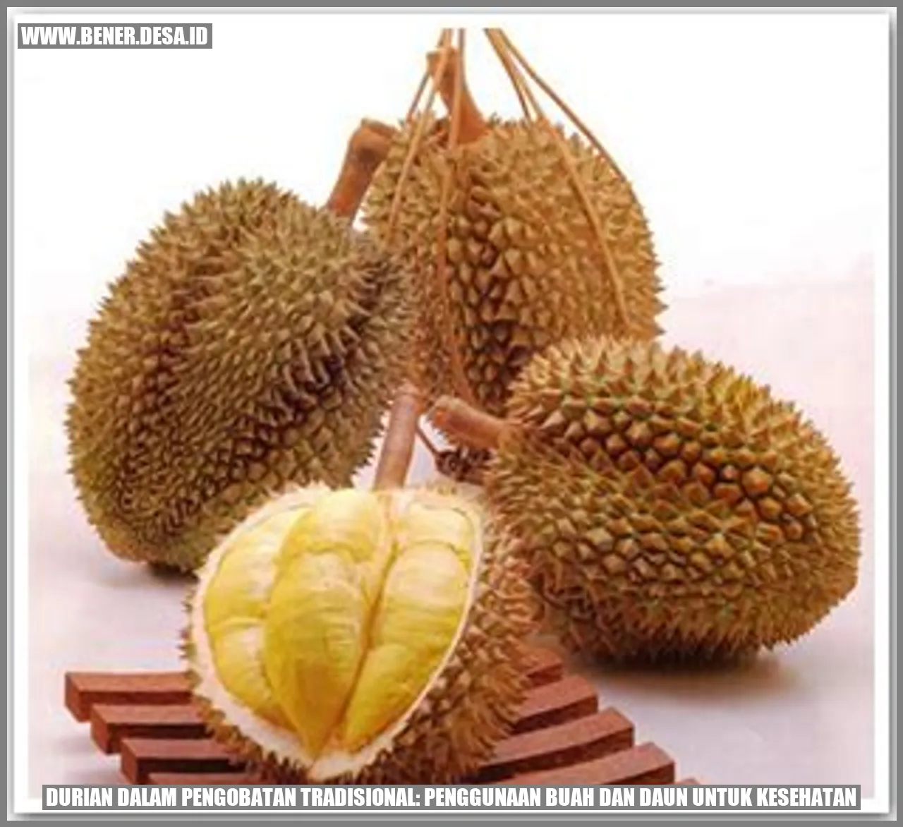 Manfaat Durian Untuk Kesehatan: Rahasia Pengobatan Tradisional – Bener ...