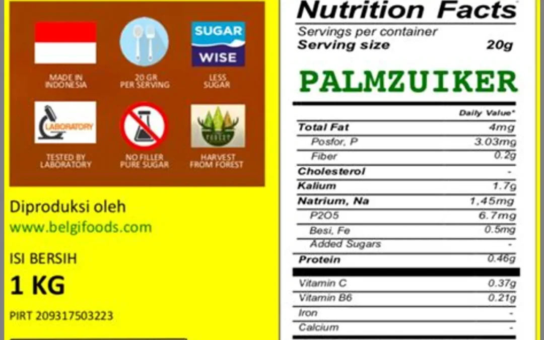 Kandungan Gizi Gula Aren: Kelezatan yang Bergizi