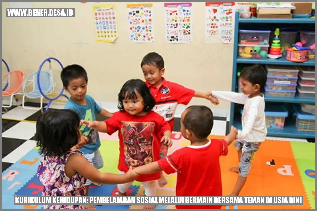 Gambarkan anak-anak yang sedang bermain bersama