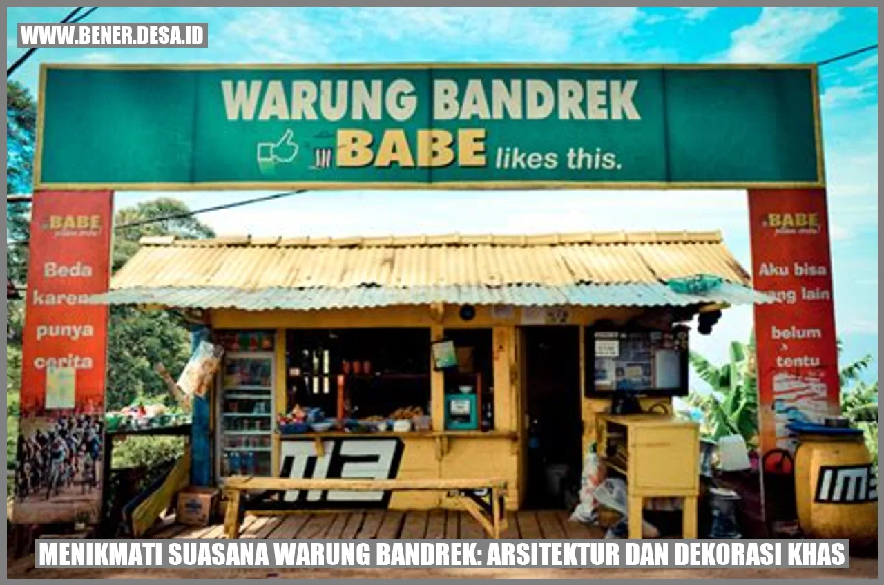 Gambar Warung Bandrek