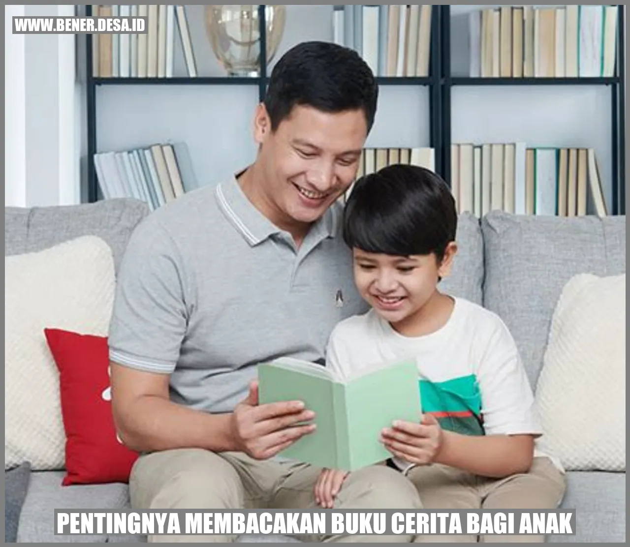 Pentingnya membacakan buku cerita bagi anak