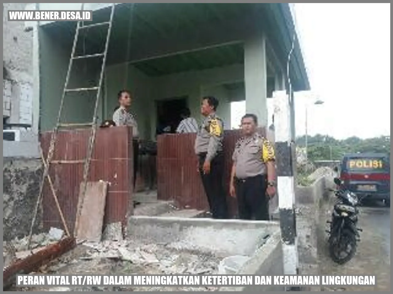 gambar peran vital RT/RW dalam meningkatkan ketertiban dan keamanan lingkungan