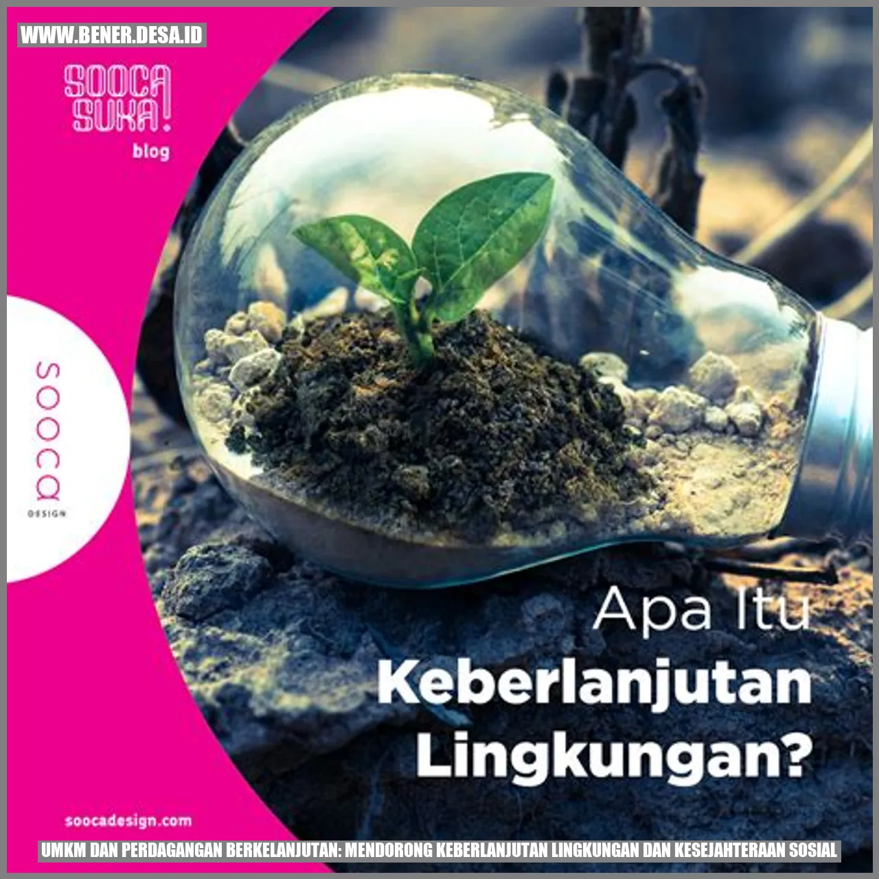 UMKM dan Perdagangan Berkelanjutan: Mendorong Keberlanjutan Lingkungan dan Kesejahteraan Sosial